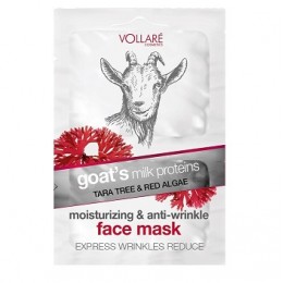Masque visage anti-rides au lait de chèvre 2*5ML Masque visage anti-rides au lait de chèvre 2*5ML