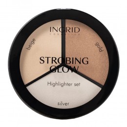 Palette Highlighter Strobing Glow - 3 Couleurs - 15g
