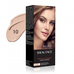 INGRID Ideal Face Fond De Teint Haute Couvrance n°10 - 30ml