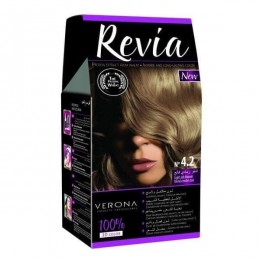 TEINTURE REVIA N 4.2 BLOND CLAIR CENDRE TEINTURE REVIA N 4.2 BLOND CLAIR CENDRE